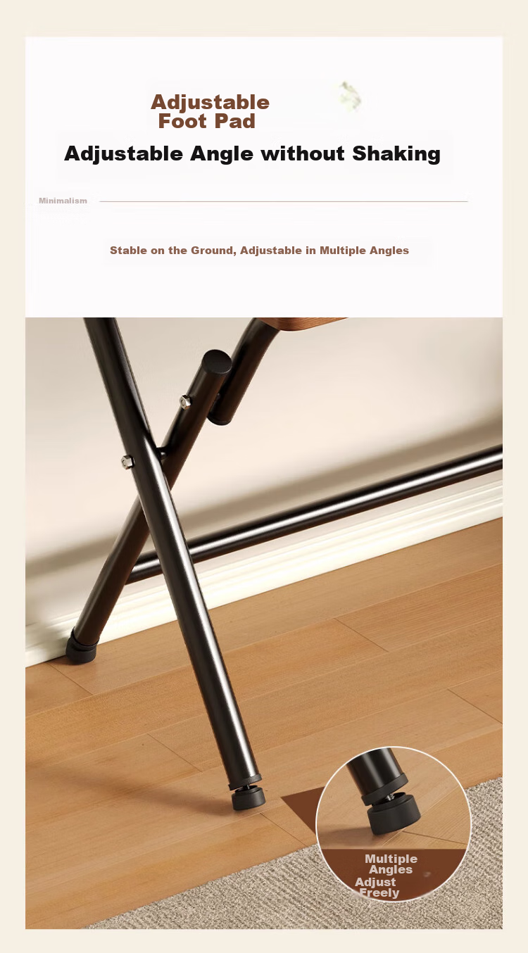 Jingcai Folding Table, Computer Desk, Simple Study Desk, Office Table JDZ10 Walnut 60*38cm Single Layer 10