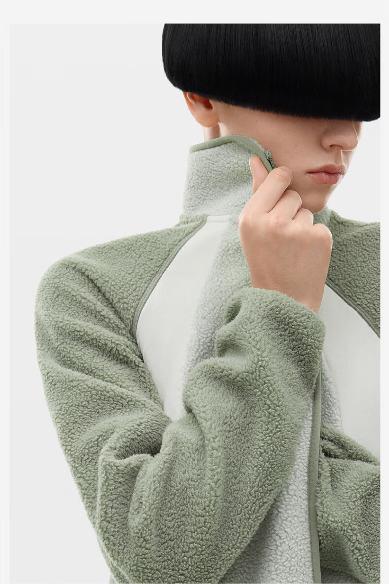 Bananain [Liu Haocun's Choice] Hot Skin 302++ Women's Fleece Short Jacket, Autumn And Winter Warmth, Heat Retention, Windproof Inner Layer 20