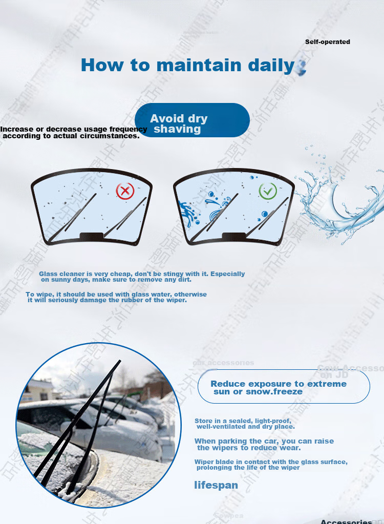 BOSCH Shenyi Original Imported Windshield Wiper Blades Compatible with Lynk & Co 01, 02, Lynk & Co 03/03+, Lynk & Co 05, 07 5