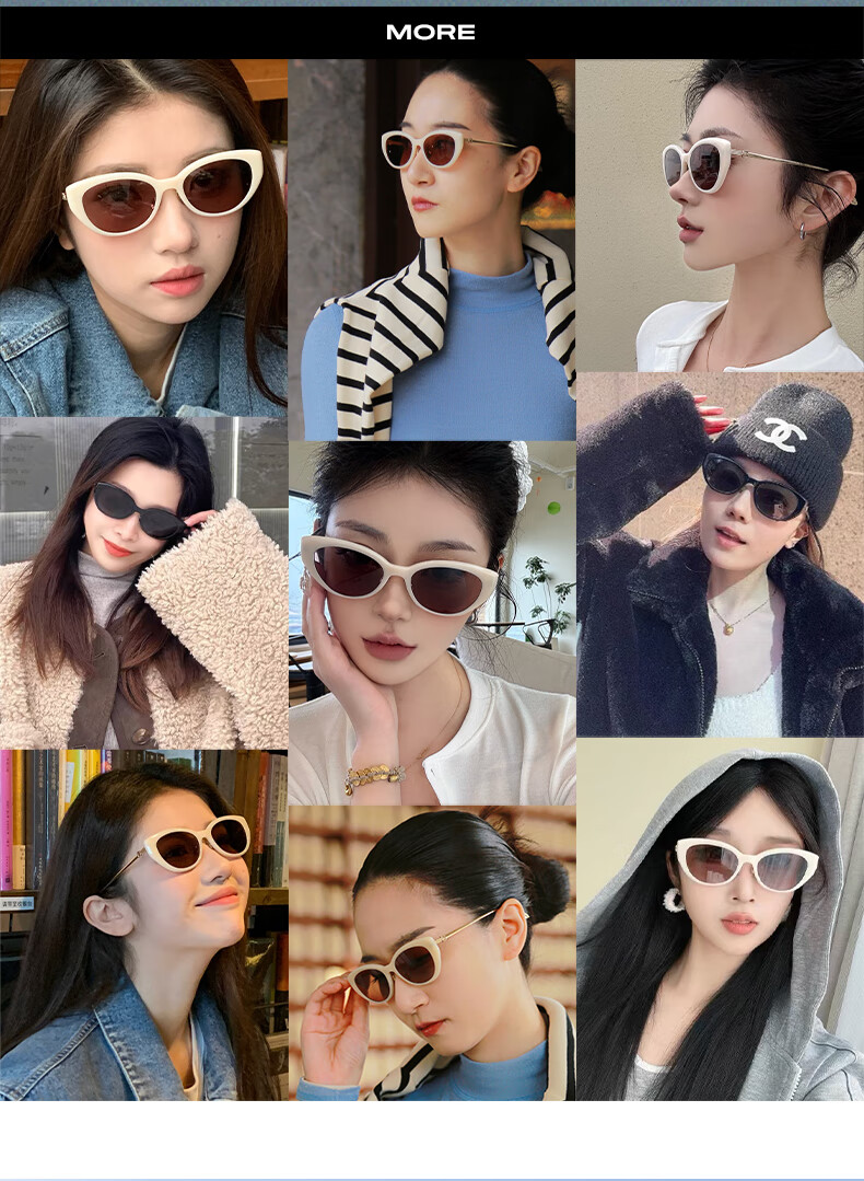 BOLON Sunglasses, Yang Zi's Style Oval Cat-Eye Sunglasses for Men And Women, Driving Sunglasses BL5097A92 5