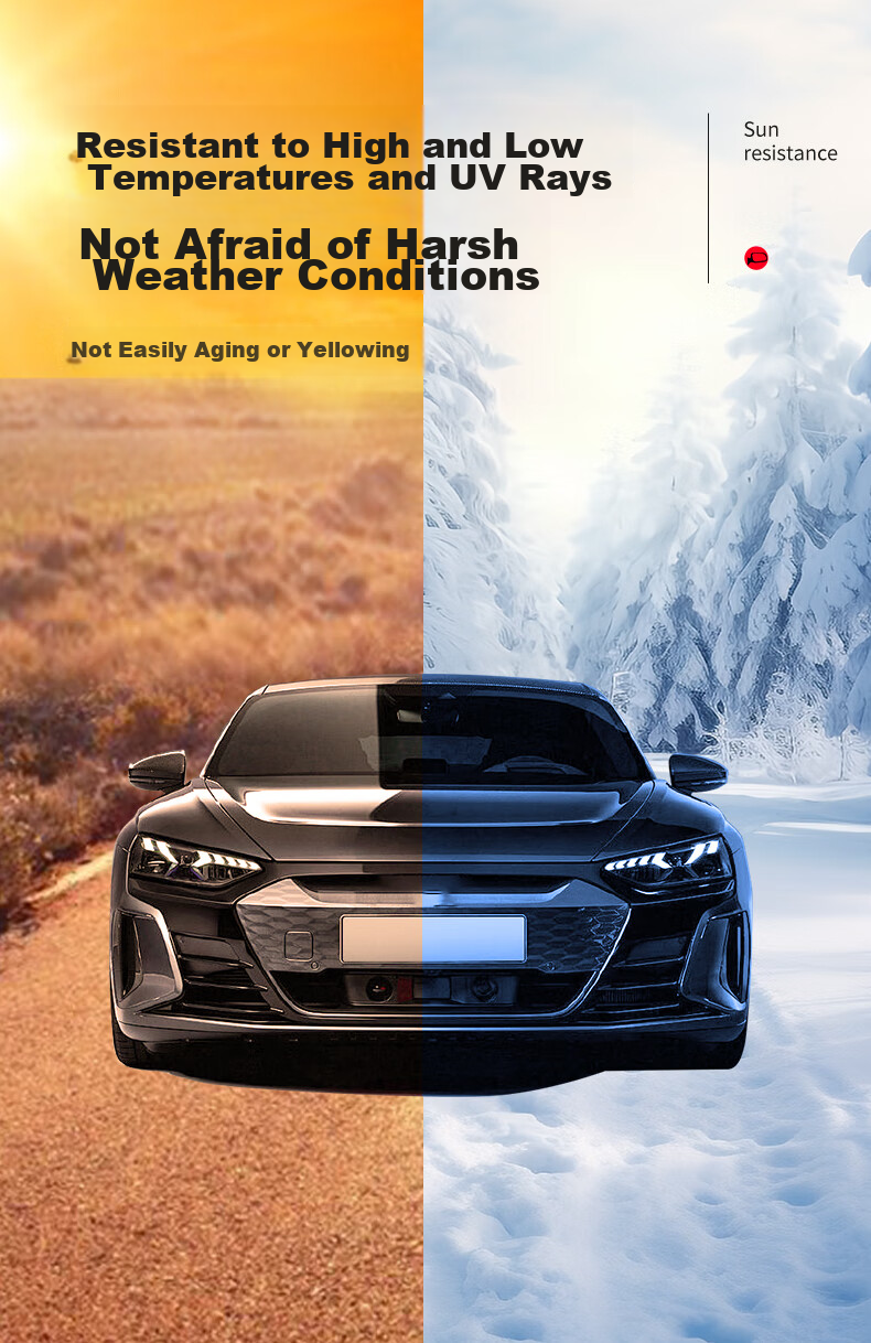 3M Car Protection Film, TPU Invisible Car Wrap, Full Vehicle Paint Protection, Rhinoceros Skin, Anti-Scratch, Anti-Collision, Self-Healing, Transparent Sticker, 12.4cm*12.4cm (5 Pieces), Door Corner 8