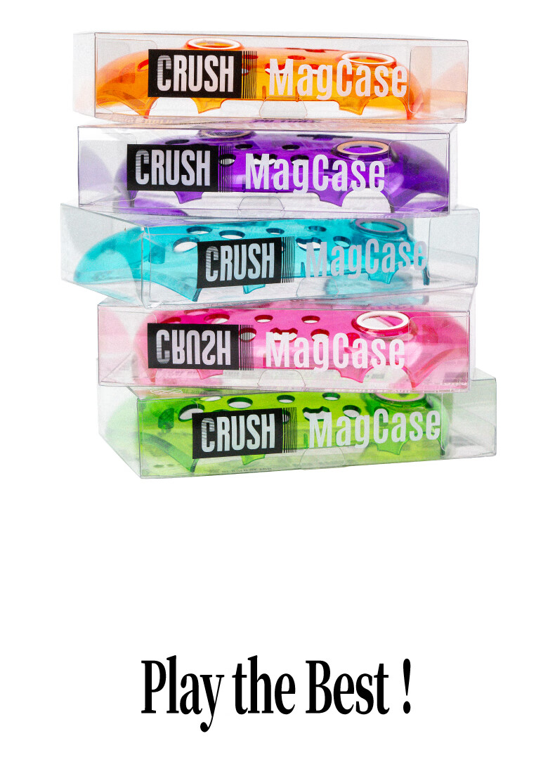 PB TAILS Crush Handle, Transparent 5-Color Magnetic Case Magcase, Suitable for Crush Series Handles, Secret Sauce Berry Purple Color Scheme 13
