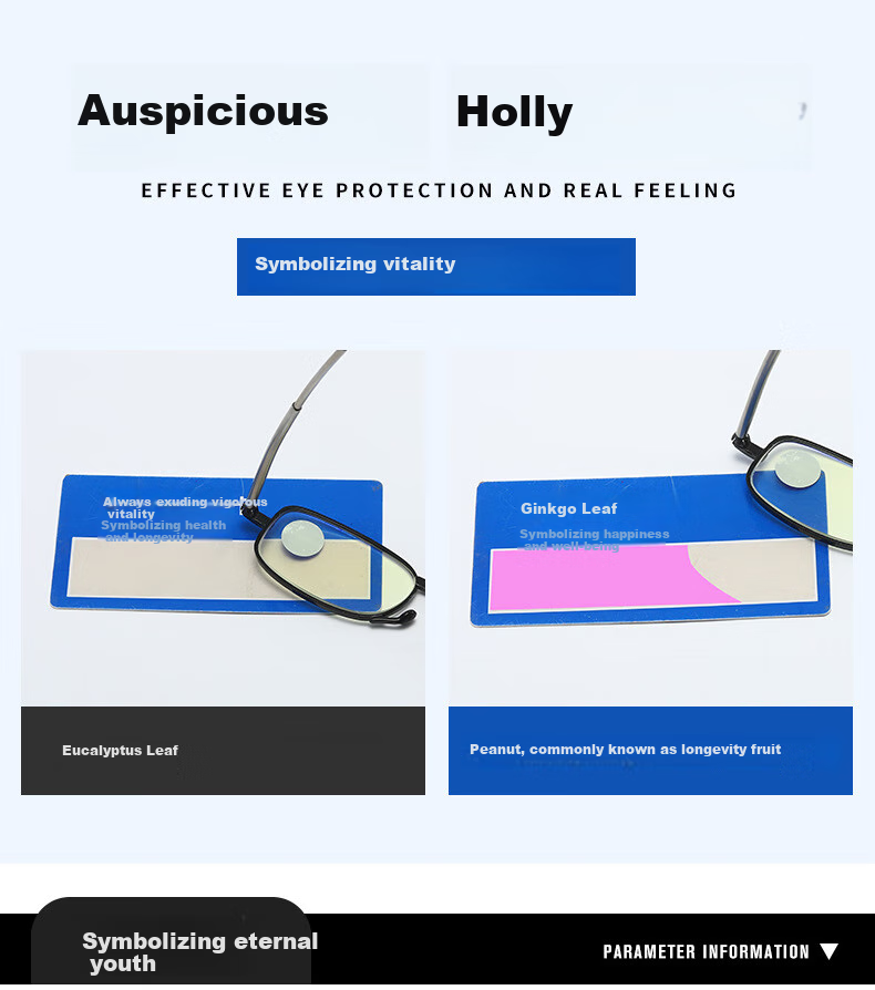 HB Folding Reading Glasses, 3.5 Diopter, Red Anti-Blue Light, Unisex Portable Comfortable Style, High Definition Wear-Resistant XH Reading Glasses for Elderly 4