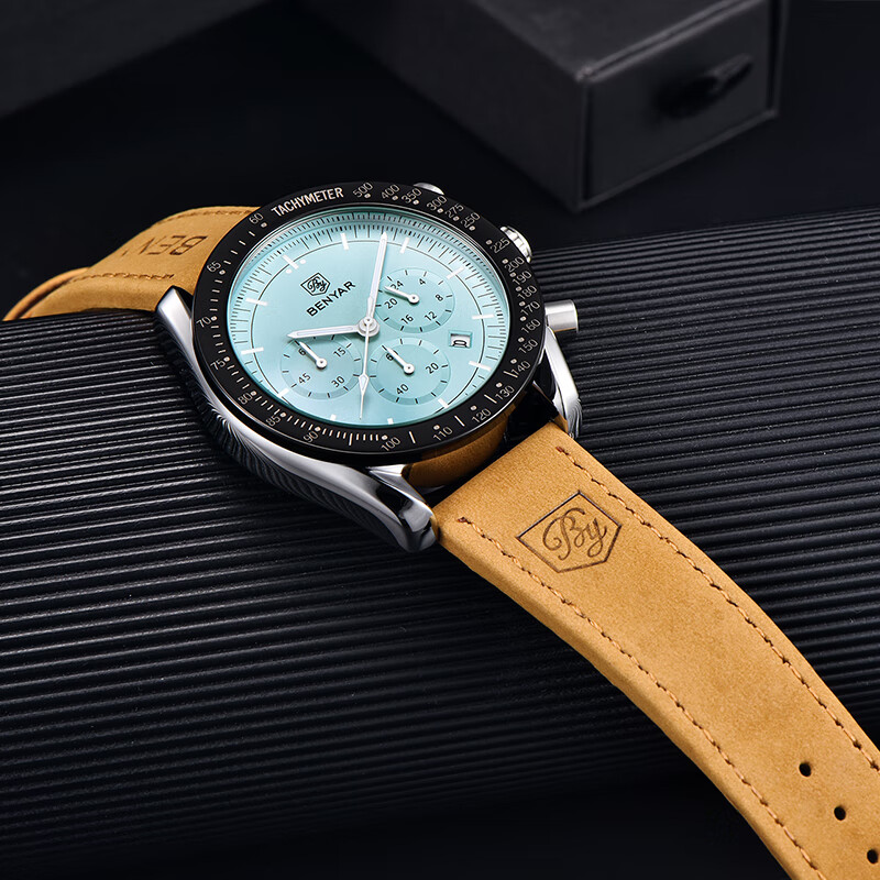 TSAR BOMBA Benyar Men's Quartz Watch Casual Business Self-Gift for Boyfriend, Student Exam Watch Father's Day Gift 10