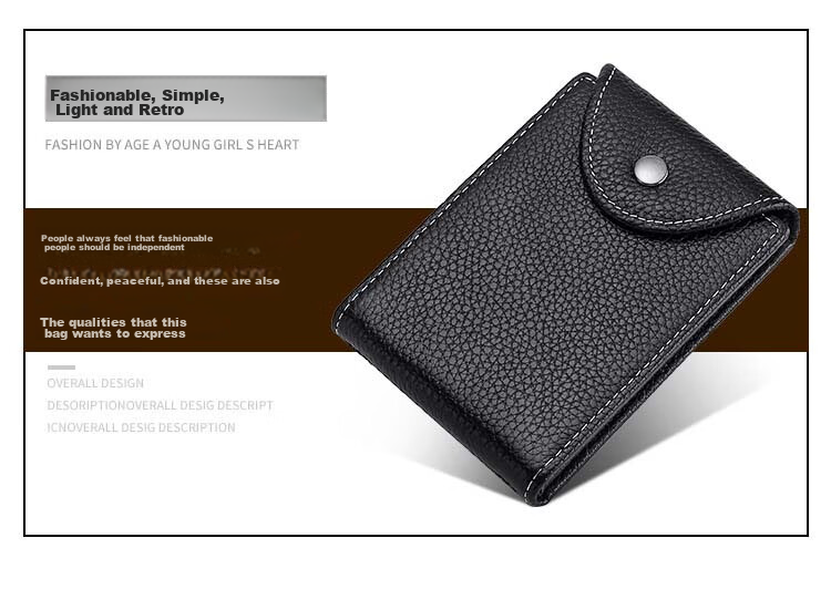 JEVI Genuine Leather Driver's License Holder for Men, Large Capacity Card Case, Multi-Card Slots, Multifunctional Driving License Protector Cover 6