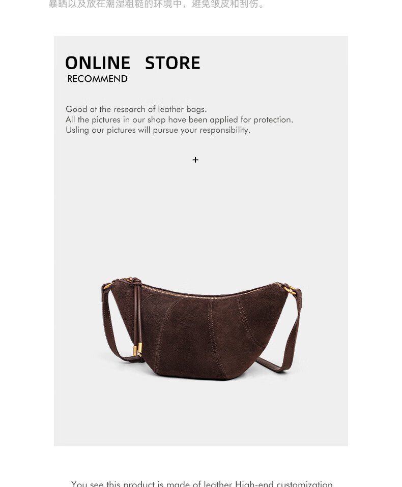 Millies Women's Leather Dumpling Bag Fashion Shoulder Crossbody Bag Birthday New Year Gift for Girls Girlfriend 2