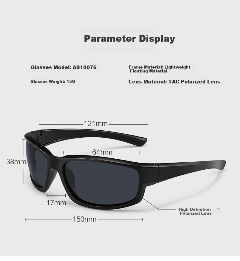 Bertha Outdoor Polarized Hiking Goggles, Sunglasses for Trekking, Driving, Cycling, Sun Protection, Trendy Glasses, New Style Sunglasses for Men And Wome 8