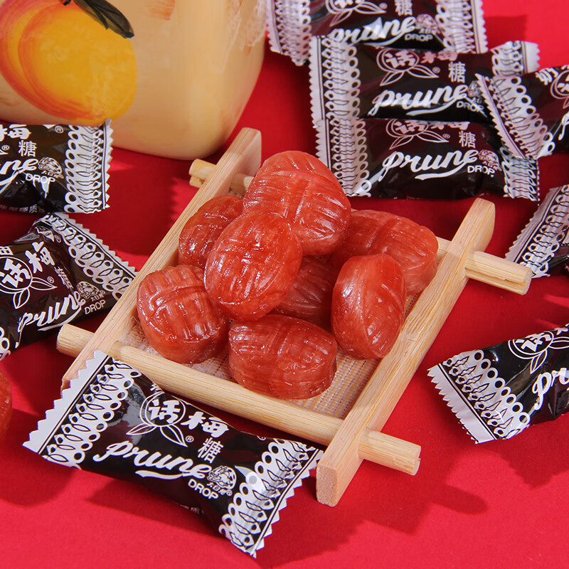 大白兔奶油话梅糖168g约30颗  酸甜儿童零食上海特色硬糖果小包装