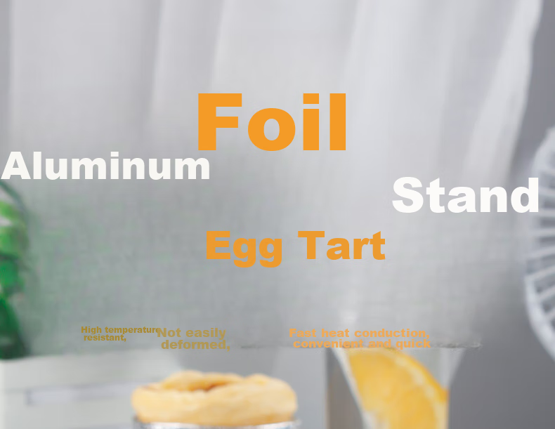 YOUAO Egg Tart Liners, Aluminum Foil [200 Pieces], Egg Tart Shells, Cake Cups, Air Fryer-Specific Foil Bowls, Egg Tart Molds 1