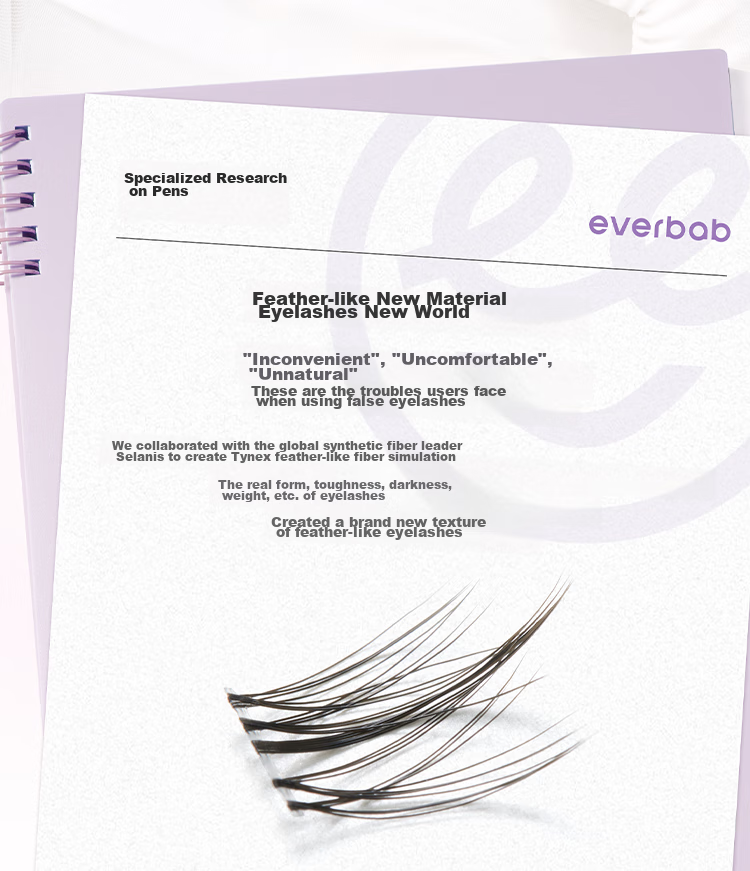 Everbab Sunflower Natural Lash Effect False Eyelashes, Elegant And Graceful Qixi Gift 3