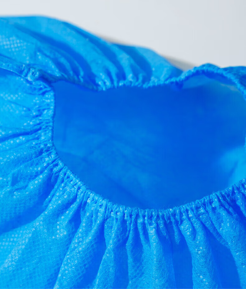 JAJALIN Non-Woven Large Shoe Covers 200pcs Disposable Thickened Dustproof Breathable Indoor Wear-Resistant Non-Slip Foot Covers 11