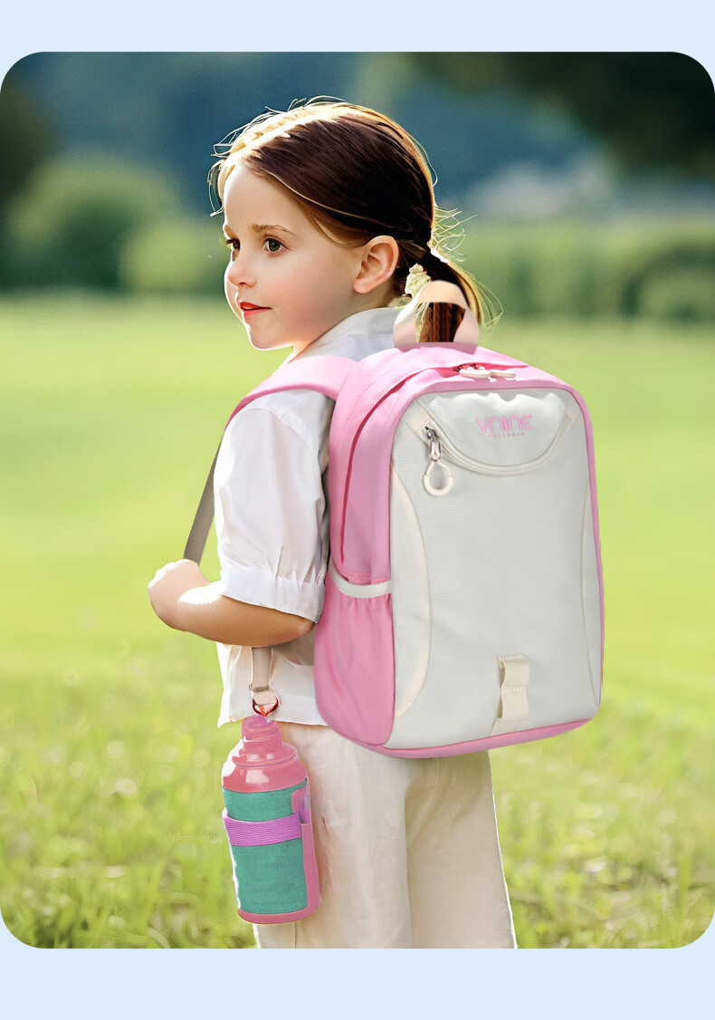 V.NINE Children's Backpack for Ages 3-6, Double Shoulder Bag for Boys And Girls, Outdoor Travel Hiking Bag, Toddler Educational Small Backpack for Boys 16