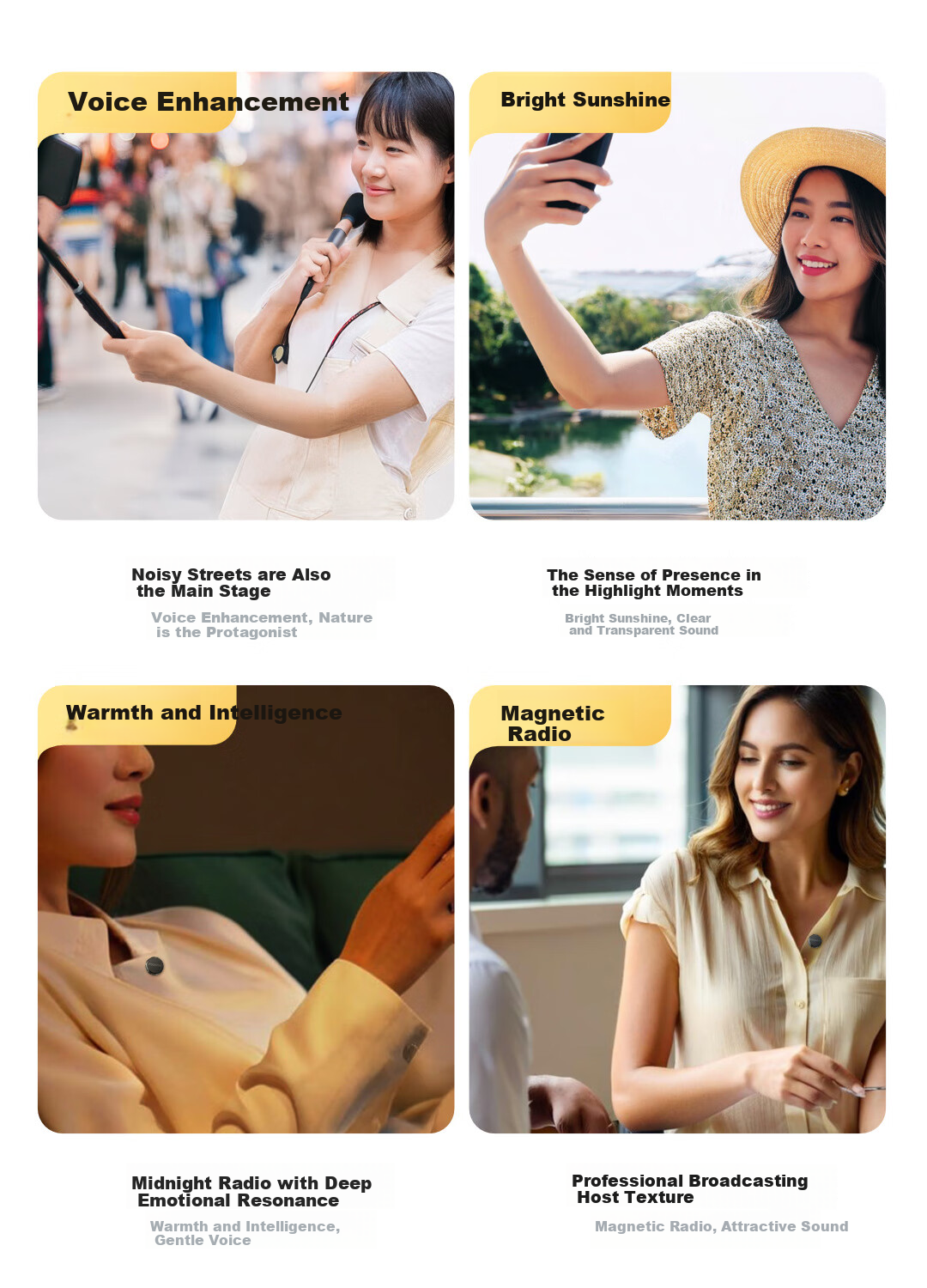 Maono T5 Wireless Lavalier Microphone, Live Streaming Mic with Two Channels, AI Noise Reduction, Mobile Phone Audio Pickup, Short Video Recording, Camera Microphone, Shanke Lightning Versio 12