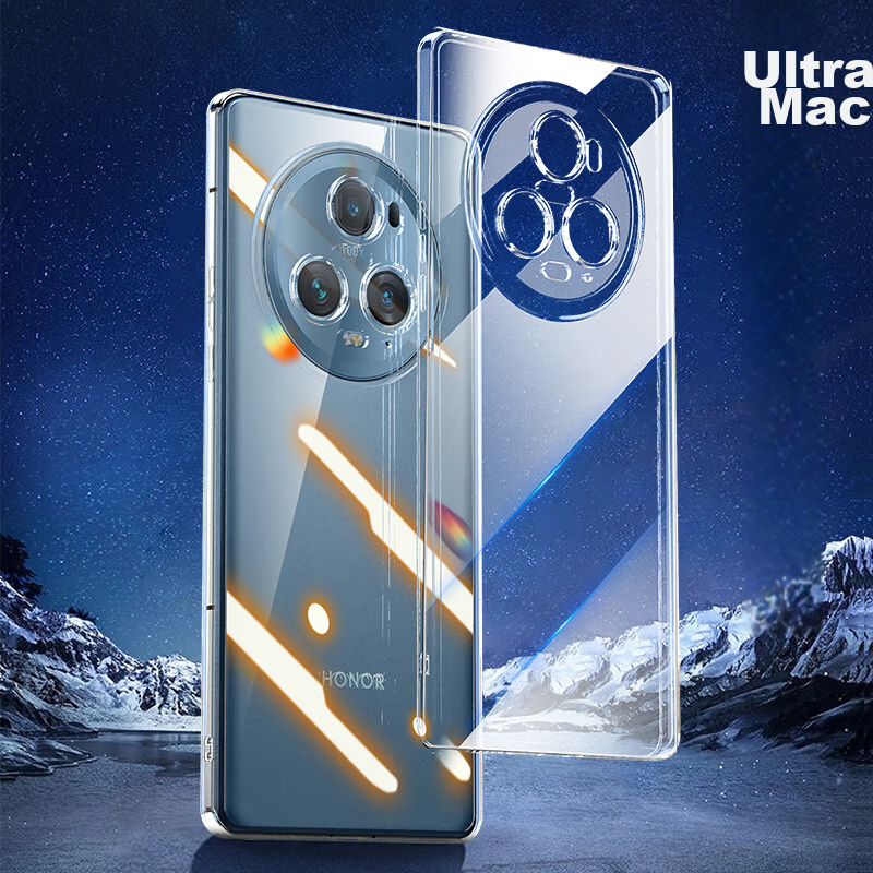 Чехол HotFire для Honor Magic5 Pro, силиконовый, прозрачный, противоударный, с защитой камеры