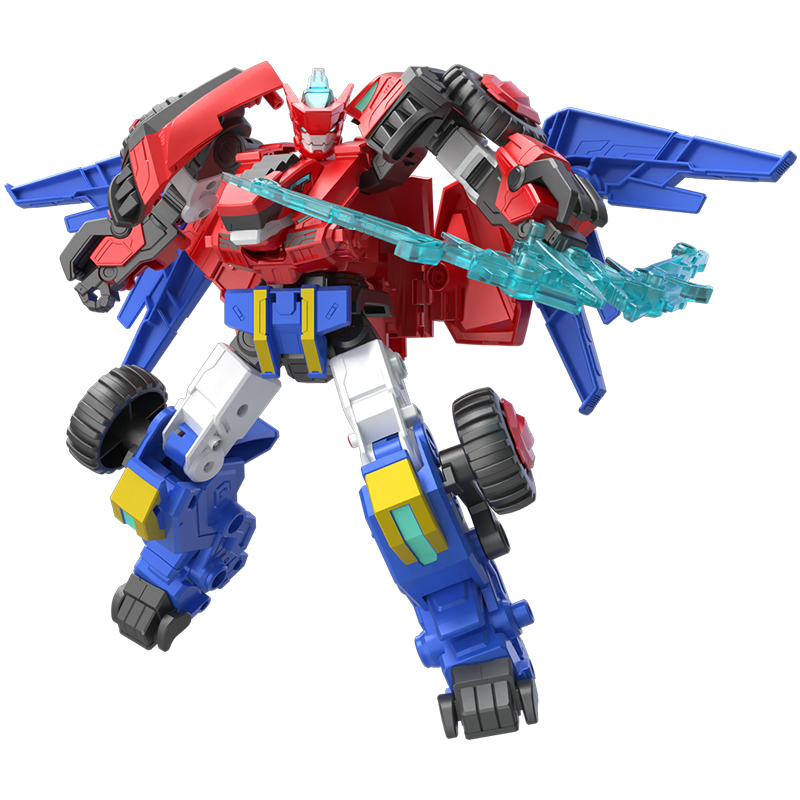 AULDEY Quantum Team Transforming Robot Single Unit Mecha Sonic Warrior, Children's Toy, Gift for Kids