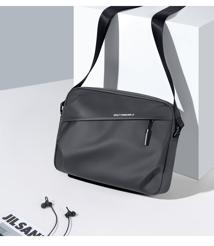 GOLF Shoulder Bag for Men, Casual Crossbody Bag, Phone And IPad Holder, Water-Resistant Commuter Bag, Lightweight Sports Messenger Bag 17