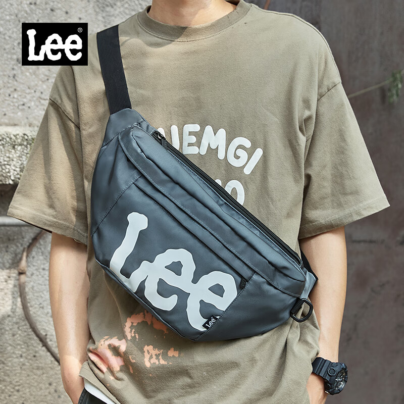 Lee Trendy Shoulder Bag, Versatile Sports Crossbody Bag for Men And Women, Large Capacity Commuter Bag, Messenger Bag, Backpack