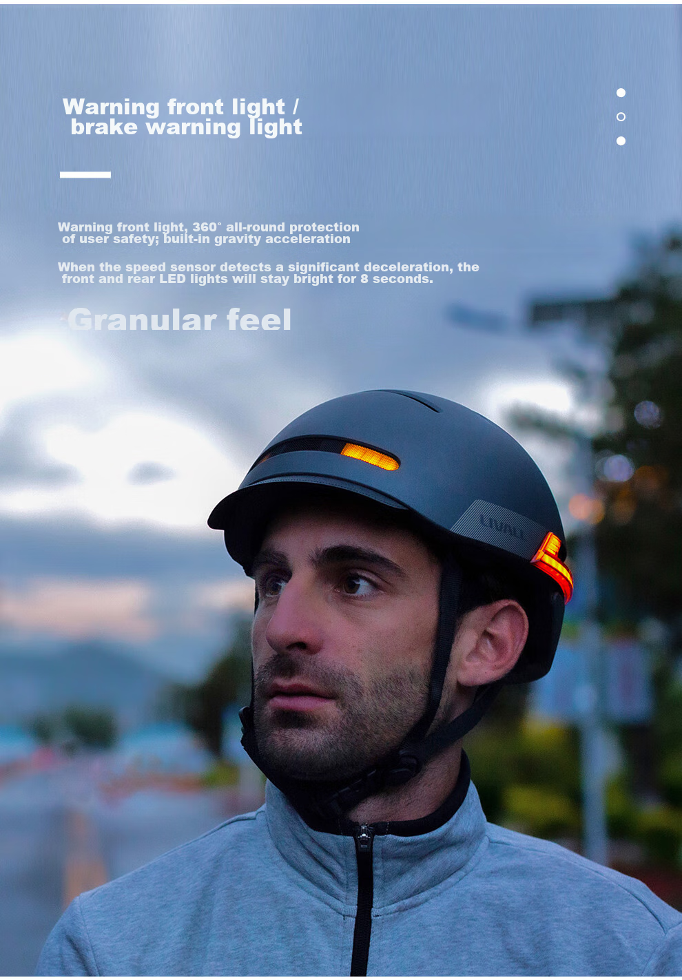 LIVALL Cycling Helmet, Road Bike Helmet for Men And Women, Smart with Lights, Bluetooth Voice Control, Urban Commuter BH51 Black 4