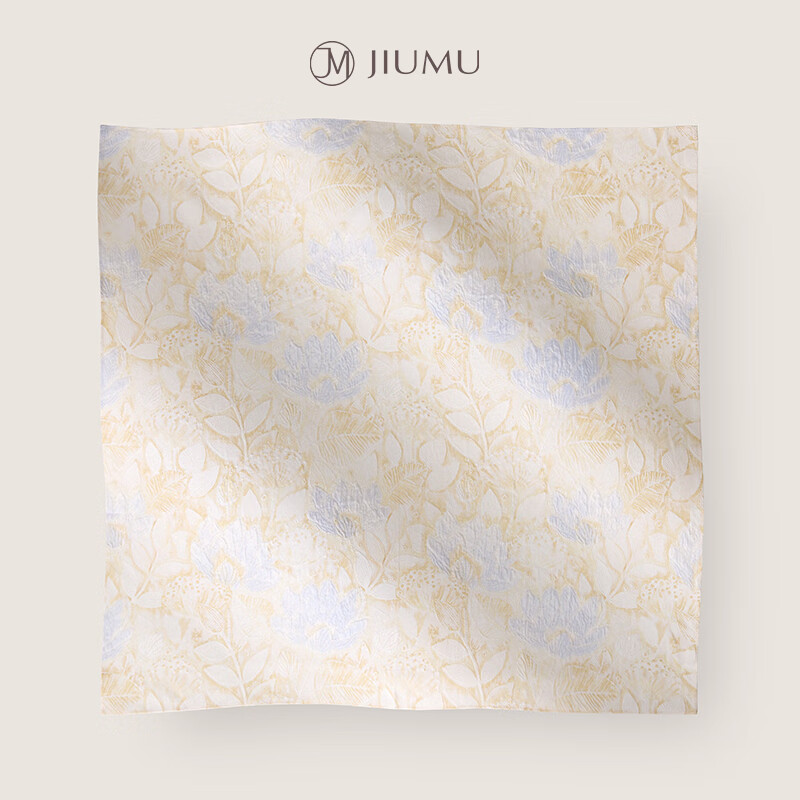 JIUMU 100% Mulberry Silk Scarf, Square Shawl for Women, Gift for Girls And Mothers, National Day Birthday Present, Gift Box Packaging
