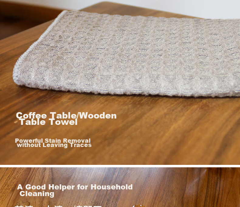 Rother Floor Cleaning Cloth 24*40cm*3 Pieces, Lint-Free Floor Towel, Flat Mop Replacement 2
