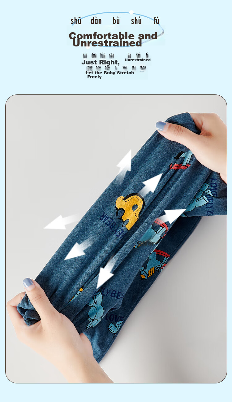 Nanjiren [Clearance Sale] Children's Pajamas for Boys, Summer Thin Cotton Sleepwear Set, for Older Kids 7