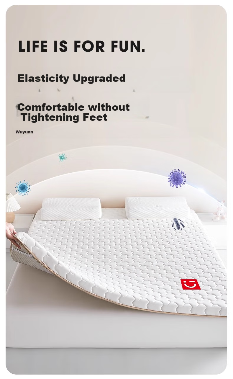 MINISO Memory Foam Natural Antibacterial Latex Mattress Tatami Bed Pad for Double Bed, 1.5x2 Meters 8