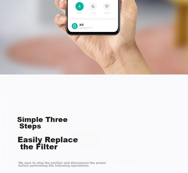 Mijia Xiaomi Air Purifier Filter Cartridge, Home Formaldehyde Removal, Bacteria Elimination, Secondhand Smoke Odor Removal, PM2.5 Reduction, Only Compatible with Purifier 4 Lite 13