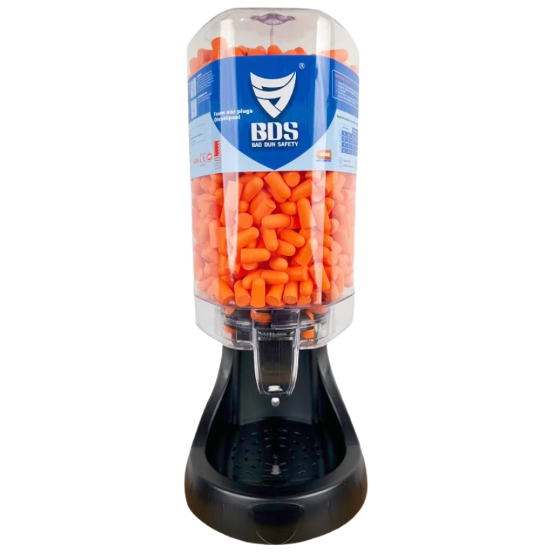BDS Earplugs Dispenser for Workshop Noise Reduction, Hotel Sleep Soundproofing, Earplugs Distribution Dispenser, Noise-Proofing for Factory Industrial-Grade Specialized Enterprise Procurement ED-500 Dispenser (Including 1000 Earplugs)