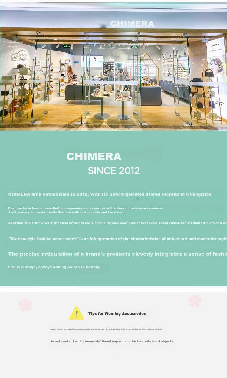 CHIMERA Four-Leaf Clover Back of Head Hair Clip for Women, High-End Hairpin, Back of Head Straight Spring Clip, Birthday Gift for Wome 11