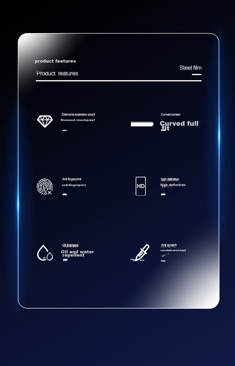 HotFire Tempered Glass Screen Protector for IPhone 14/13, Full Coverage Auto-Adhesive Protective Film for IPhone 13/13 Pro/14, Shatterproof And Scratch-Resistant Glass Protector 4