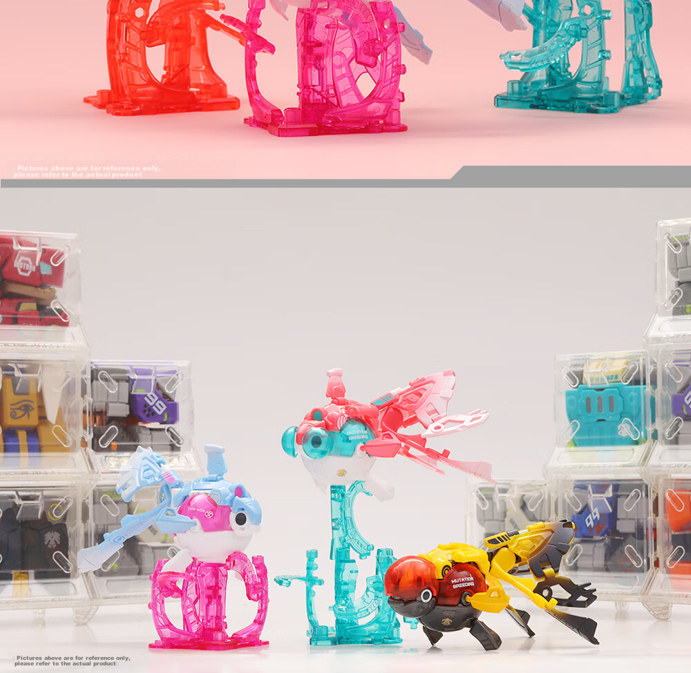 52TOYS Mengshou Xia Deep Abyss Spiral Trendy National Creation Mecha Transforming Assembly Toy, for Boys over 14 Years Old, Mid-Autumn Festival Gift 15