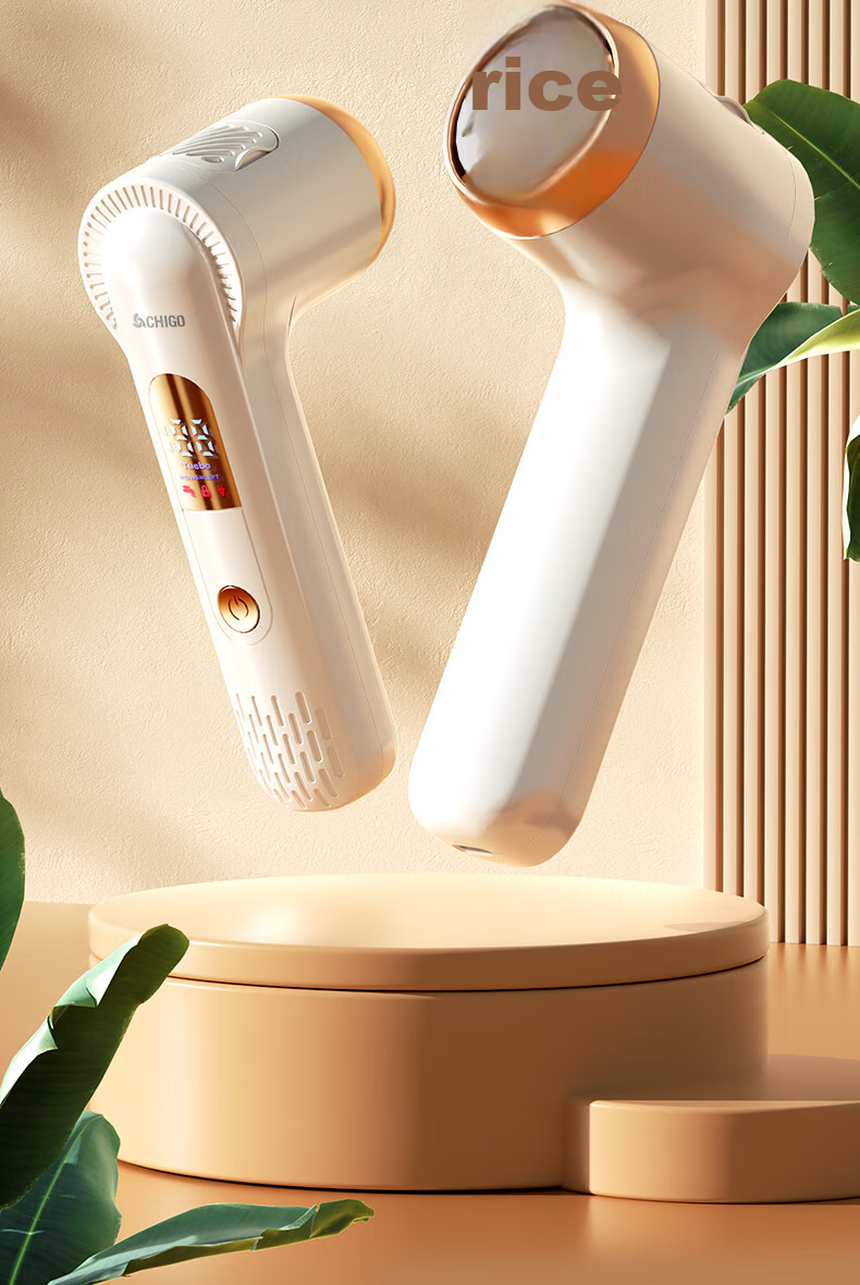 CHIGO Electric Foot File, Fully Washable, Rechargeable Pedicure Tool, Callus Remover, Dead Skin Remover, Edge Trimmer with Suction Cup F199, Graduation Gift 2