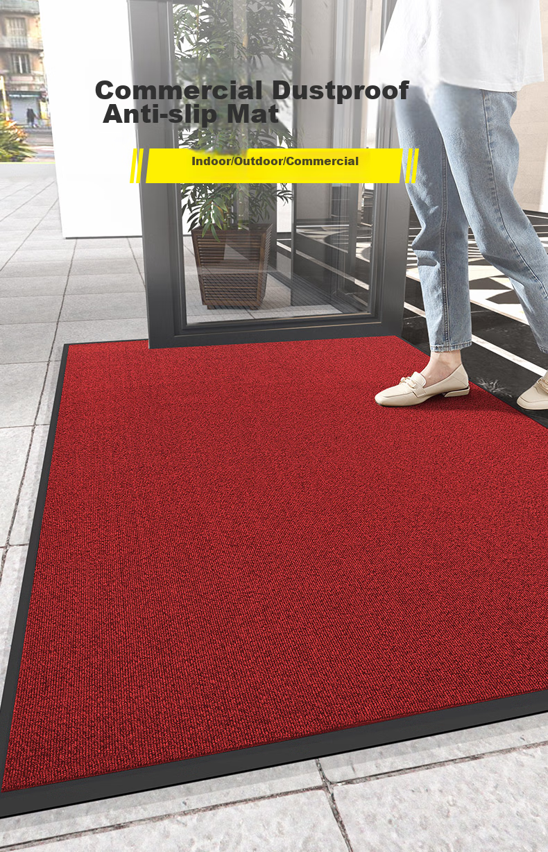 Boneng Commercial High-End Entrance Door Mat, Outdoor Foot Mat, Indoor Doorway Mat, Xunisi Circular Floor Mat, 80x120cm 1