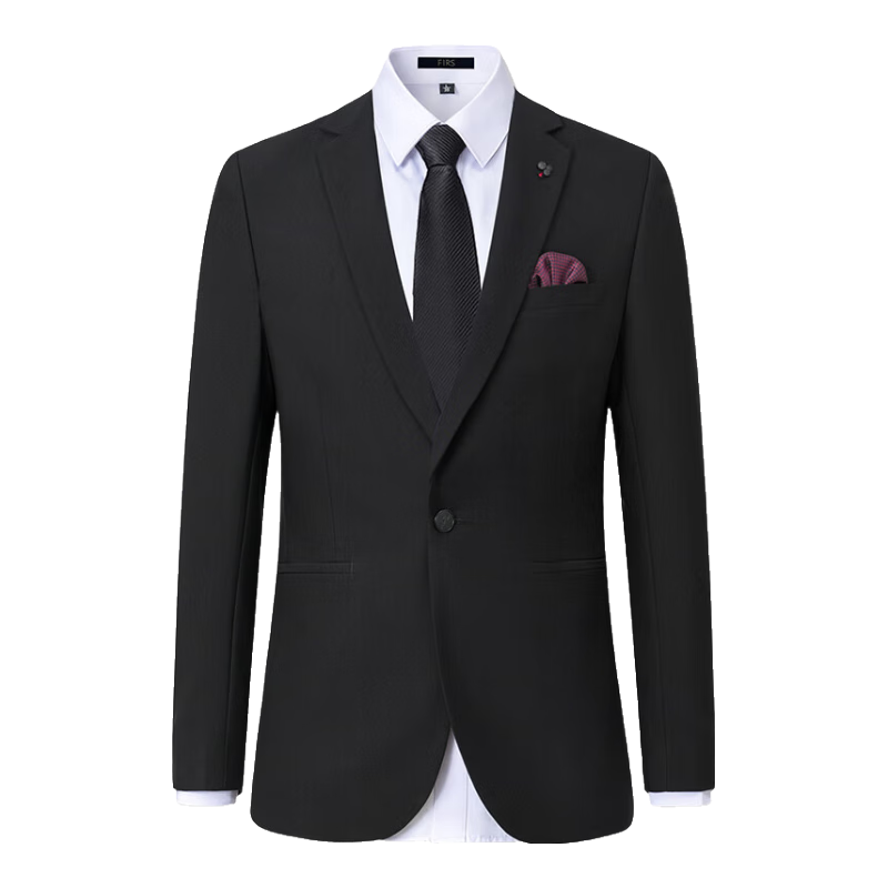 FIRS Men's Suit, All-Season Slim Fit Professional Business Formal Wear Jacket, Casual Blazer for Me