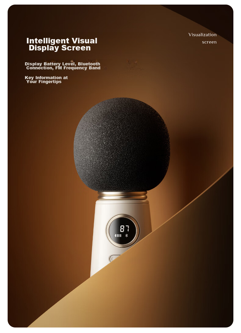 EDIFIER LOLMIC PRO Karaoke Microphone, Small Mushroom Karaoke Microphone, Speaker for Children's Entertainment, Home KTV, And Car Use 6