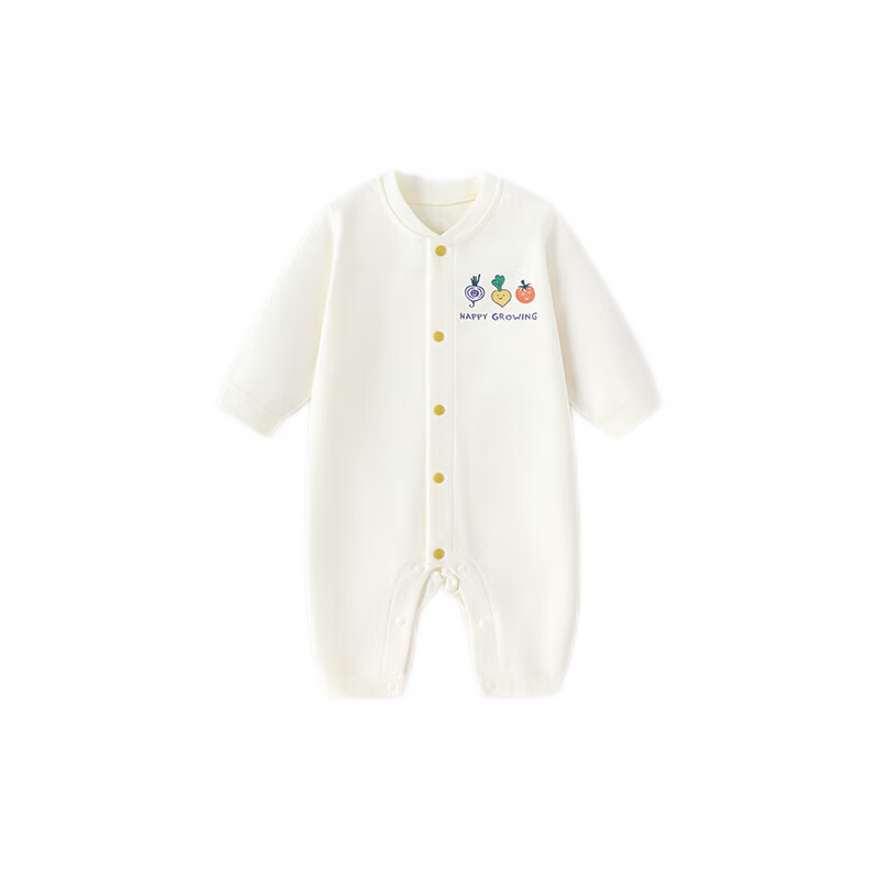 Babylove [Anxinrou] Baby Romper Spring And Autumn Style, Pure Cotton Infant Onesie, Home Wear, Crawling Suit, Long-Sleeve Clothing