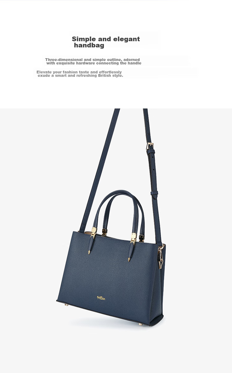 Goldlion Women's Handbag, Simple And Elegant Business Tote Bag, Birthday Gift for Ladies 9