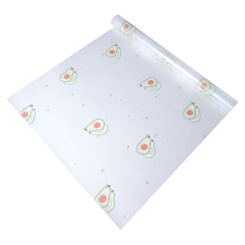 Xinuo EVA Thickened Printed Table Mat Cabinet Mat Shoe Cabinet Drawer Moisture-Proof Mat Cuttable Kitchen Waterproof Oil-Proof Mat