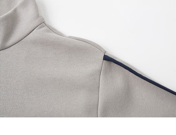 Dme [Stand-Up Collar Contrasting Trim Sweatshirt], Spring And Autumn Design, Stylish, Slimming, Long-Sleeve Casual Jacket for Wome 25