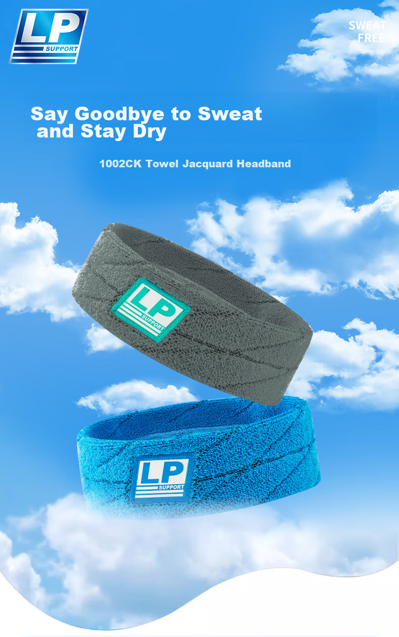 LP Sports Headband for Men And Women, Sweat-Absorbing Headband, Sweat-Stopping Band, Running Sweat-Guiding Band, Basketball Sweat-Proof Headband, Hair-Tying Band, Head Hoop 1