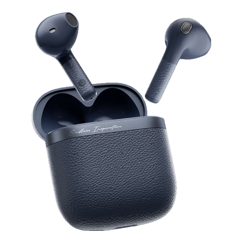 EDIFIER Evo Air True Wireless Bluetooth Earbuds, Semi In-Ear Headphones, Wireless Earphones, Fast Charging, Compatible with Apple, Huawei, Xiaomi, Midnight Blue, Graduation Gift