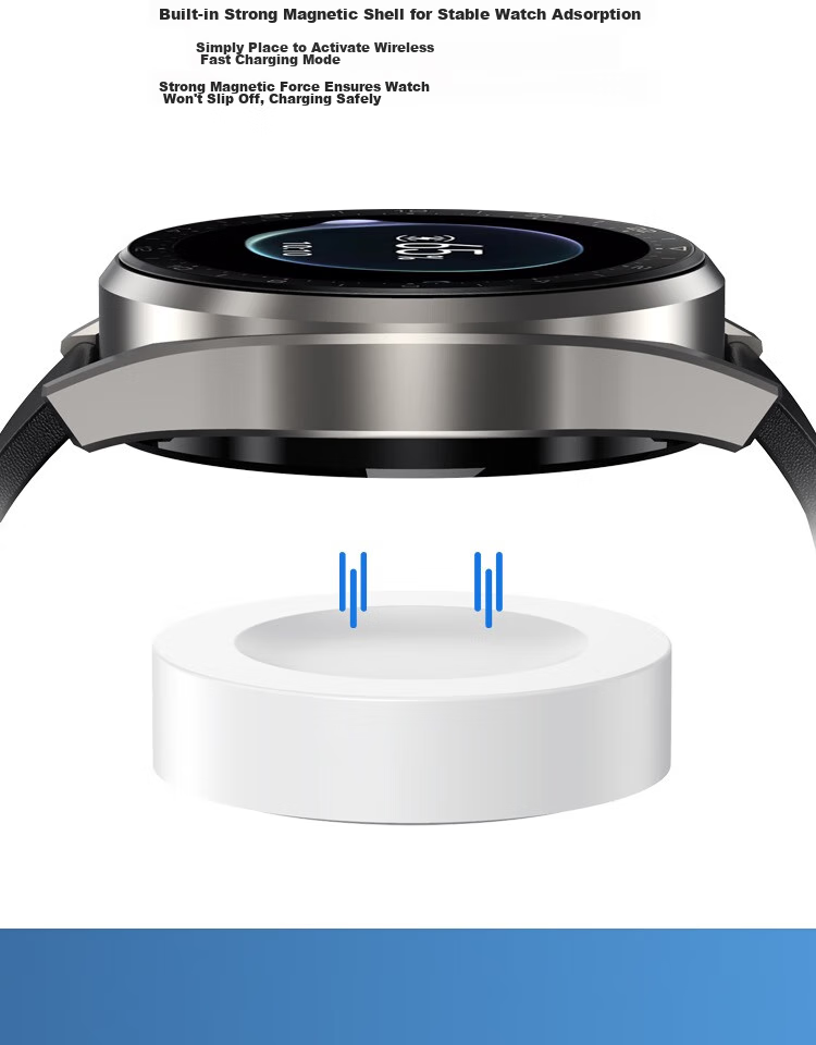 Watchbond Magnetic Fast Charging Dock Compatible with Huawei Watch GT6/5/4/3/2/buds/watch4/3/2/pro/Runner/cyber Cable Charging Base 5