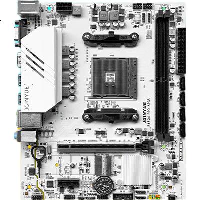 Материнская плата Jingyue B450M PRO ARGB, сокет AM4, DDR4, M-ATX, для процессоров AMD Ryzen 5000 серии