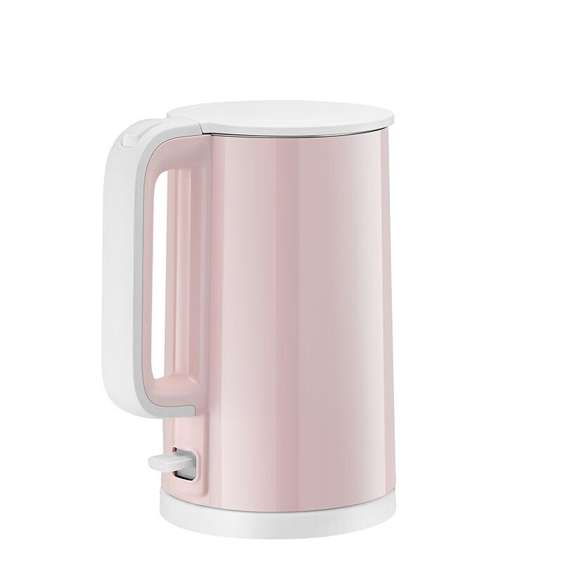 Supor Electric Kettle, Household 304 Stainless Steel Kettle, Double-Layer Insulation, Anti-Scalding, Seamless Integrated Inner Pot, SW-15S02A Electric Kettle Home Appliances