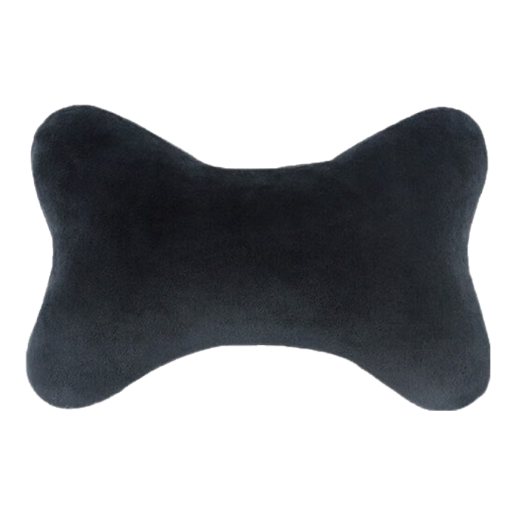 Huashi Car Headrest Neck Pillow Lumbar Support, Space Memory Foam Car Headrest, Ergonomic Neck Protection Fleece Headrest