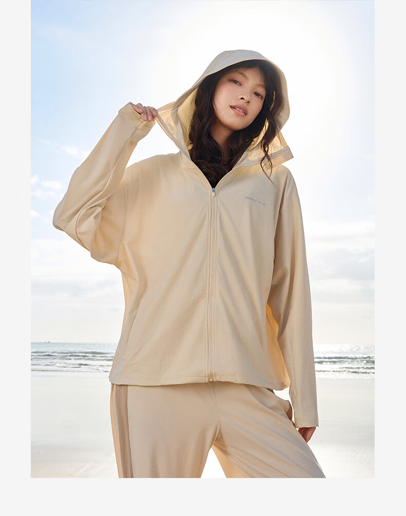 MOLY VIVI Women's Sun Protection Clothing, Summer Ice Silk Sun Protection Garment, UV-Resistant Outdoor Lightweight Couple Sunshade Jacket, Magic Vivy 20