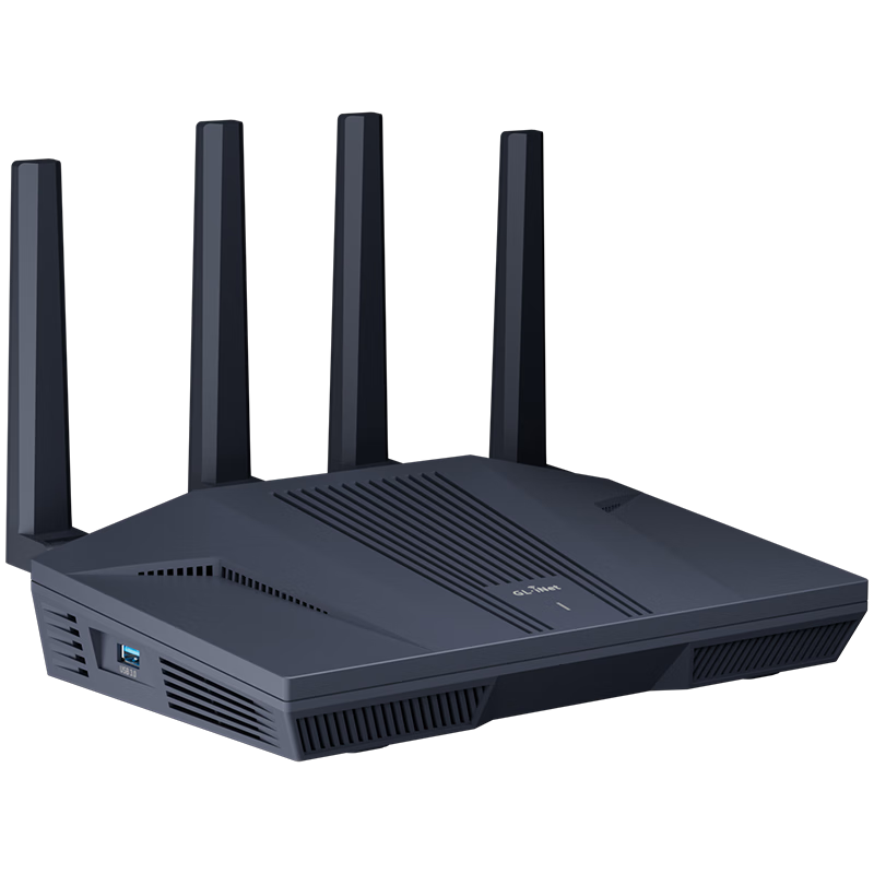 GL·INET Router MT6000 [8 Signal Amplifiers, Wireless Wall-Penetrating King] Gigabit WiFi 6, Soft Router, Dual 2.5G Network Ports, Gaming Acceleration, E-Sports, Large Home Use