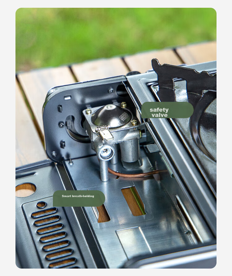 OFEIS Portable Stove, Explosion-Proof Outdoor Stove, Magnetic Stove, Camping Stove, Kasha Stove, Wilderness Gas Stove 7