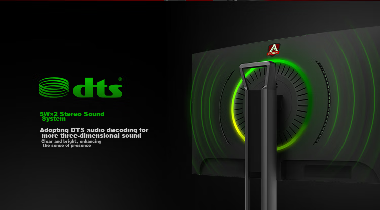 AOC Agon 7 31.5-inch WOLED 4K 165Hz Dual Mode 330Hz 0.03ms 10bit Low Blue Light 16W Speaker Gaming Monitor AG327UD 31