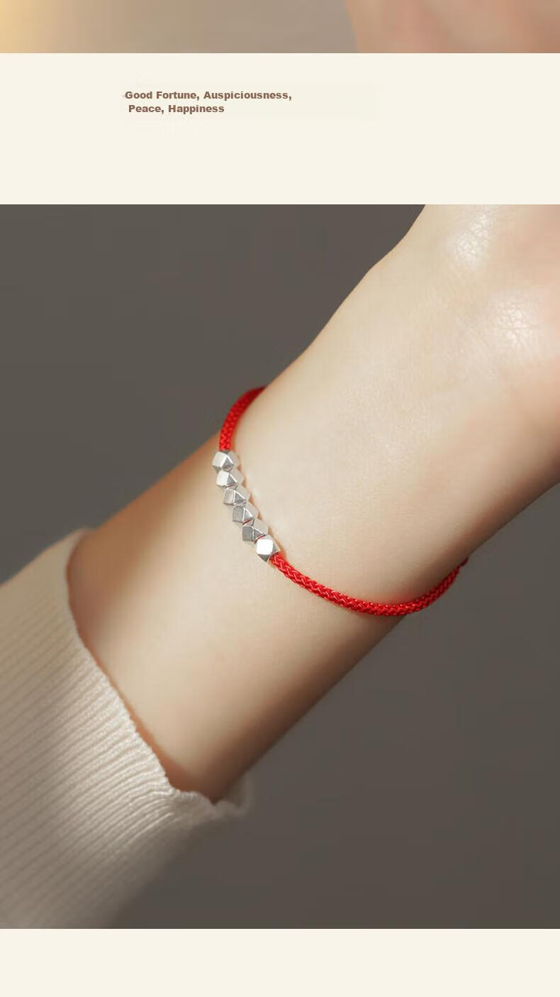 MANHE S925 Silver Bracelet for Women, 2026 New Style Beaded Bracelet, Practical Jewelry, Birthday Gift for Wife Or Girlfriend 22